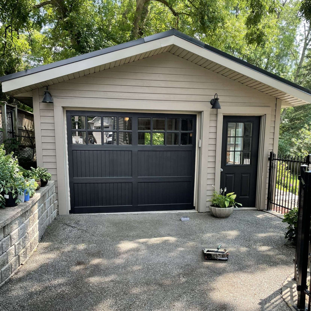 Black Garage - Aurora Garage Transformation