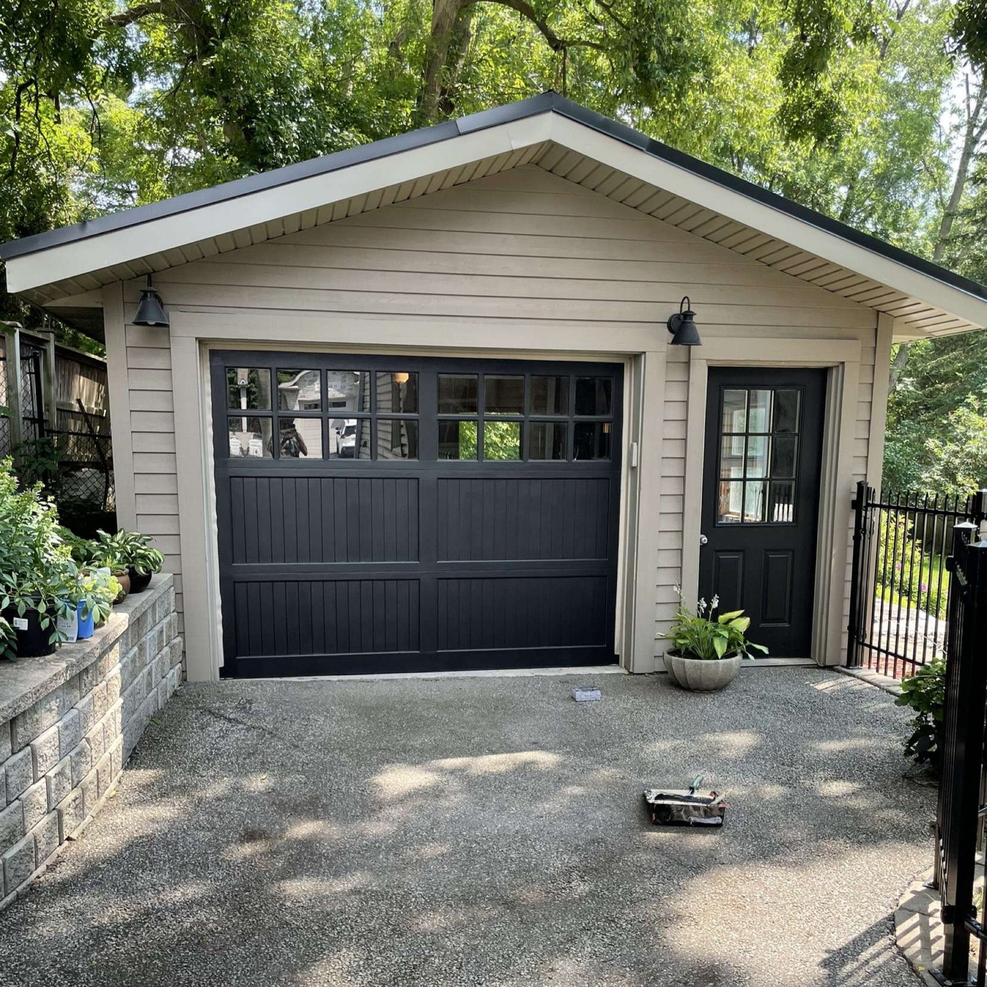 Black Garage - Aurora Garage Transformation