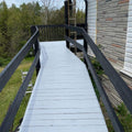 Black and White Deck - Uxbridge Property Transformation